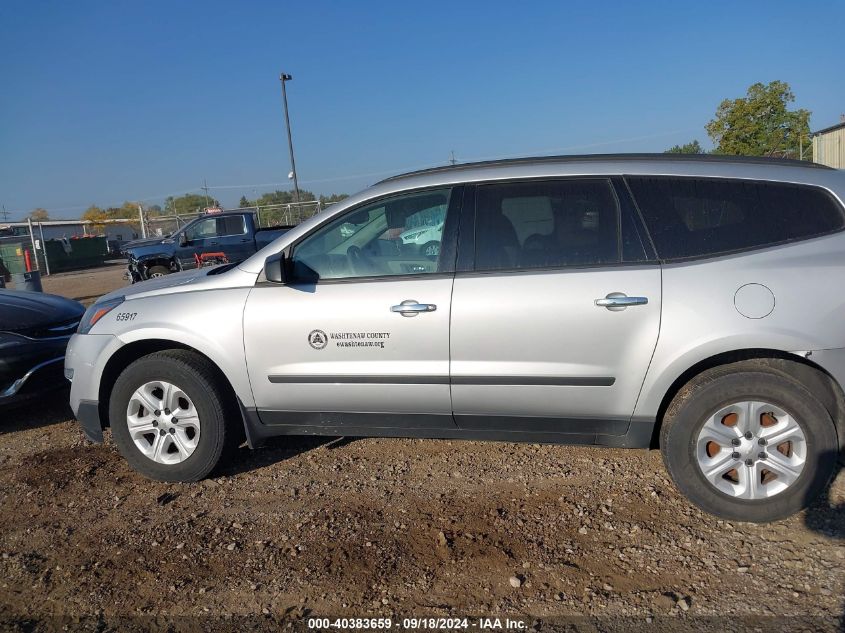 2017 Chevrolet Traverse Ls VIN: 1GNKVFKD9HJ206721 Lot: 40383659