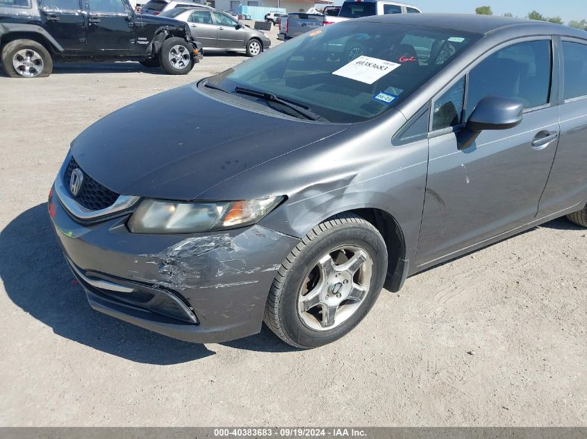 2HGFB2F58DH515625 2013 Honda Civic Lx