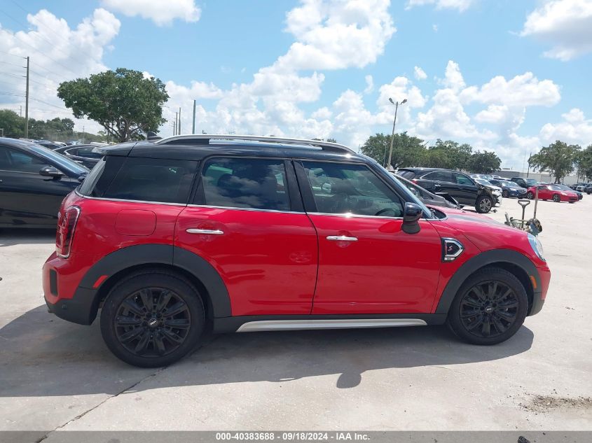 2022 Mini Countryman Cooper S VIN: WMZ53BR04N3N80564 Lot: 40383688