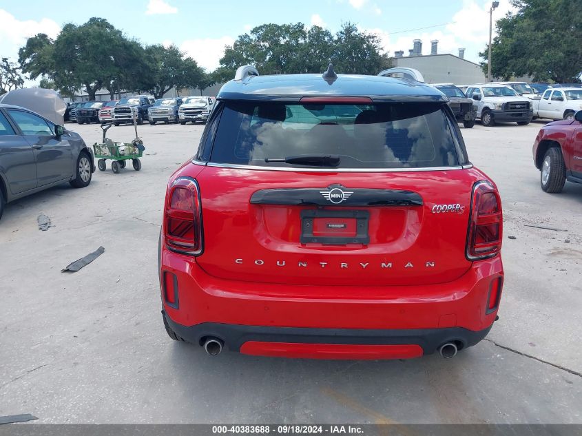 2022 Mini Countryman Cooper S VIN: WMZ53BR04N3N80564 Lot: 40383688