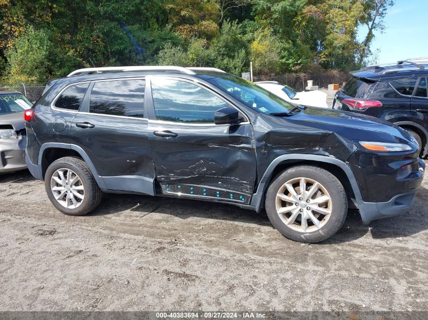 2014 Jeep Cherokee Limited VIN: 1C4PJMDSXEW183698 Lot: 40383694