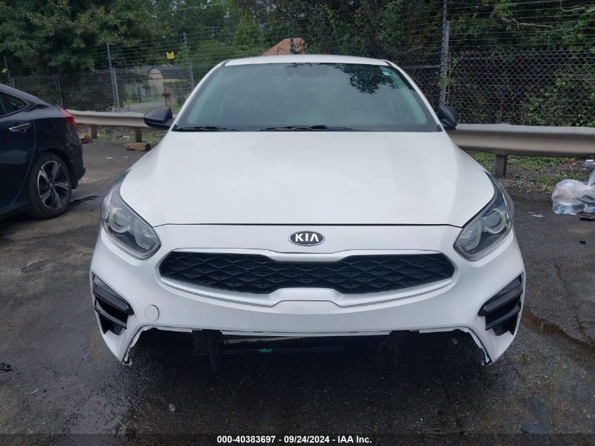 2021 Kia Forte Lxs VIN: 3KPF24AD0ME337715 Lot: 40383697