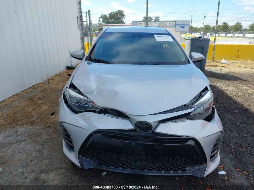 2019 Toyota Corolla Se VIN: 5YFBURHE5KP862267 Lot: 40383703