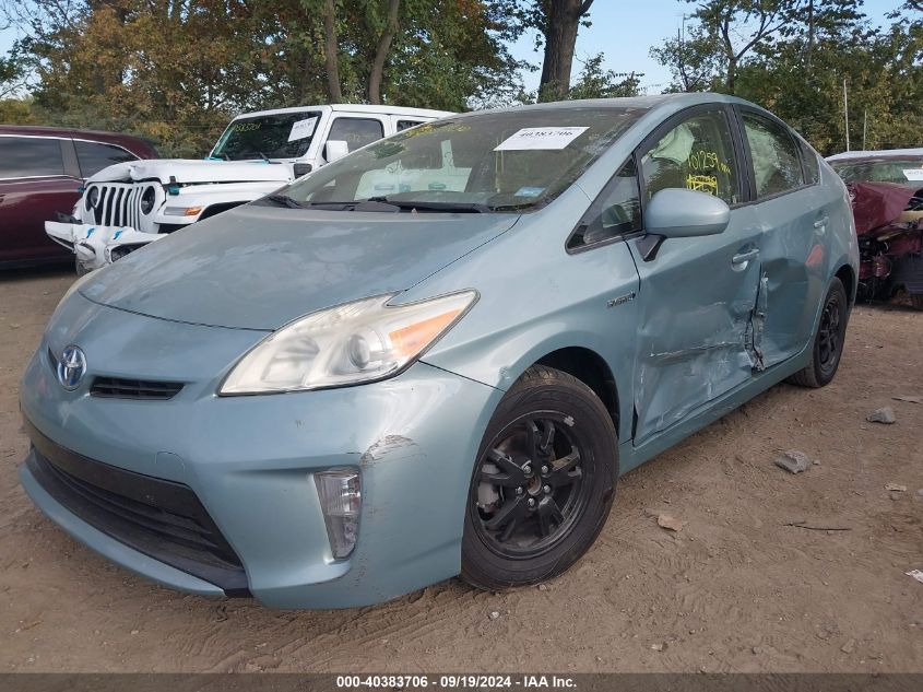 JTDKN3DUXD1724996 2013 Toyota Prius Two