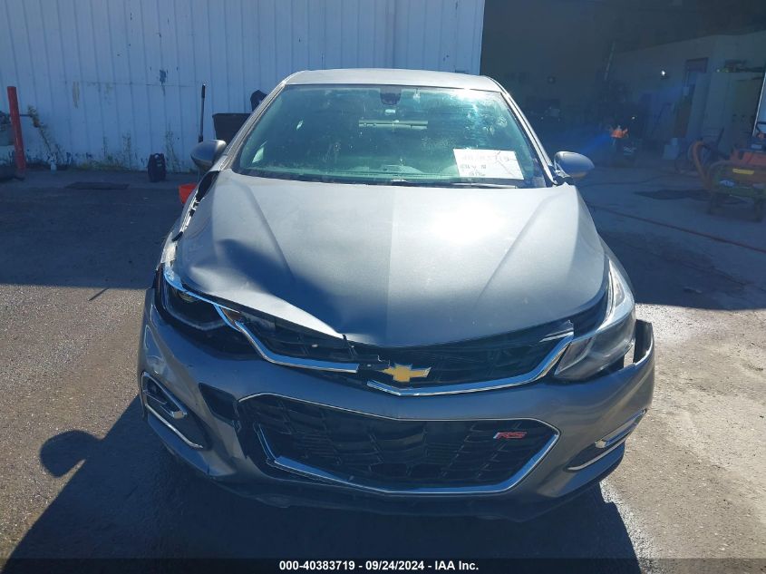 2018 Chevrolet Cruze Lt Auto VIN: 1G1BE5SM8J7187478 Lot: 40383719