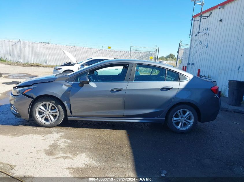 2018 Chevrolet Cruze Lt Auto VIN: 1G1BE5SM8J7187478 Lot: 40383719