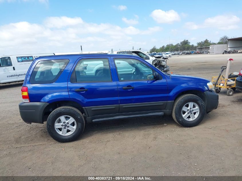 2005 Ford Escape Xls VIN: 1FMYU02Z15KA07310 Lot: 40383721