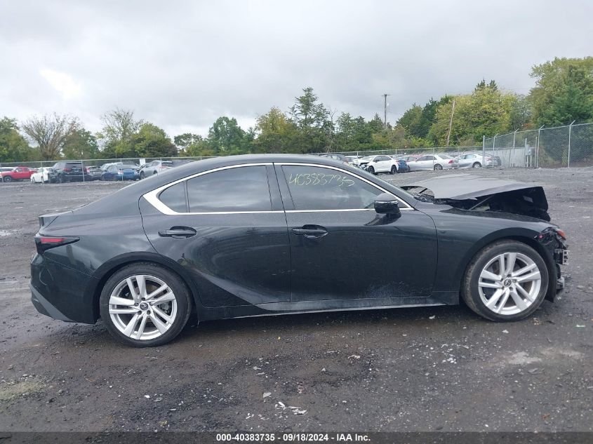 2021 Lexus Is 300 VIN: JTHCA1D22M5115752 Lot: 40383735