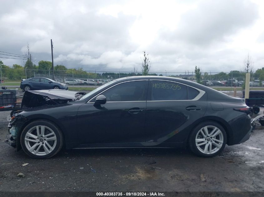 2021 Lexus Is 300 VIN: JTHCA1D22M5115752 Lot: 40383735