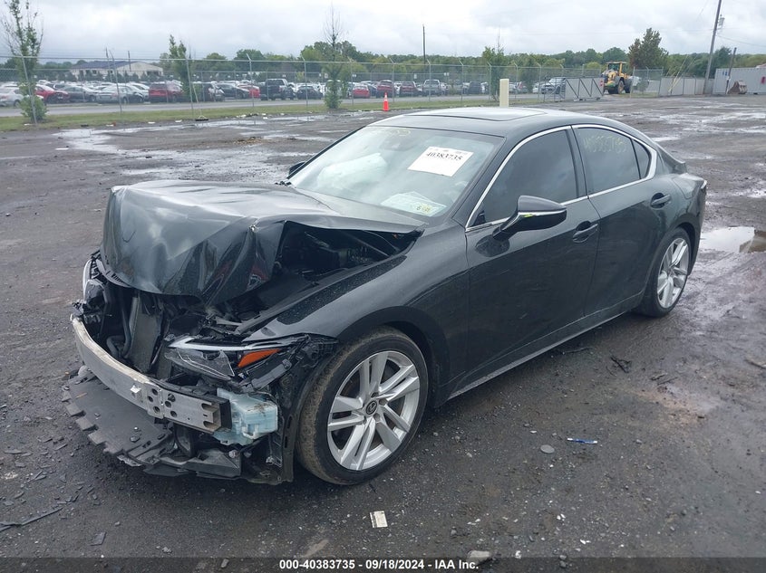 2021 LEXUS IS 300 2.0L I-4 DI, DOHC, V(VIN: JTHCA1D22M5115752