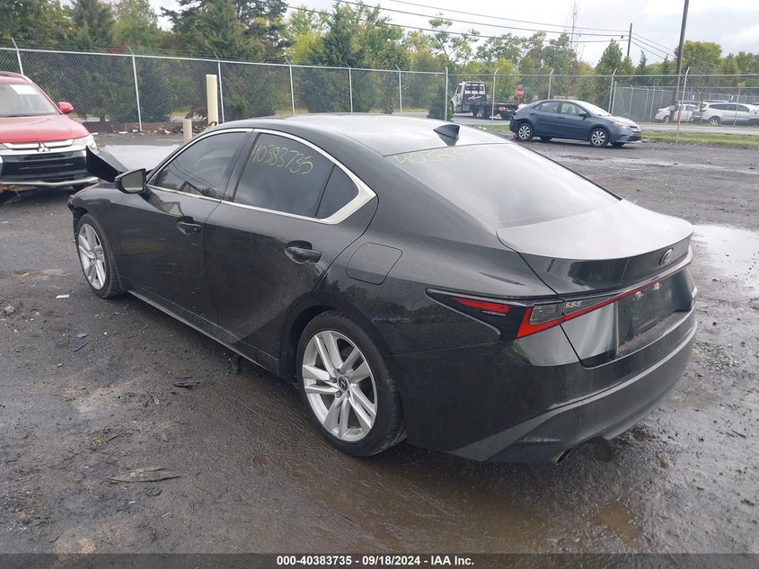 2021 LEXUS IS 300 VIN: JTHCA1D22M5115752