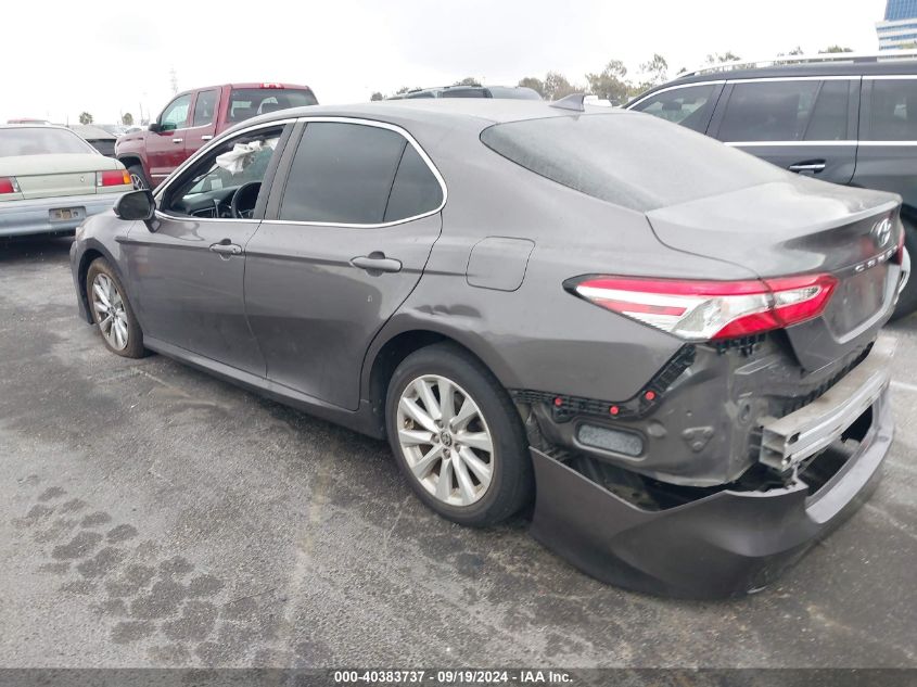 2020 Toyota Camry Le VIN: 4T1C11AK8LU366863 Lot: 40383737