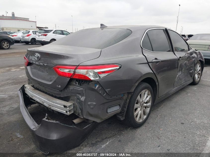 2020 Toyota Camry Le VIN: 4T1C11AK8LU366863 Lot: 40383737