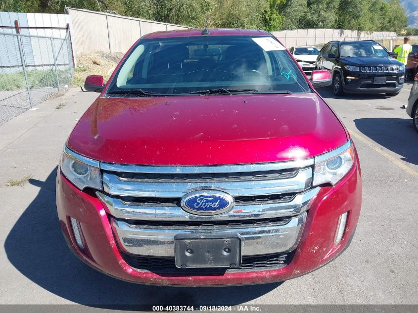 2014 Ford Edge Sel VIN: 2FMDK4JC2EBB12988 Lot: 40383744