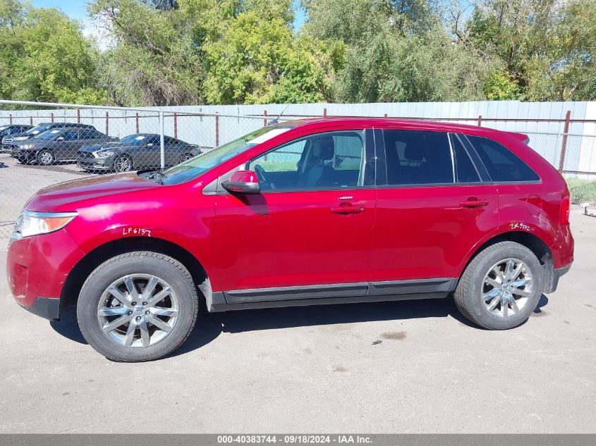 2014 Ford Edge Sel VIN: 2FMDK4JC2EBB12988 Lot: 40383744