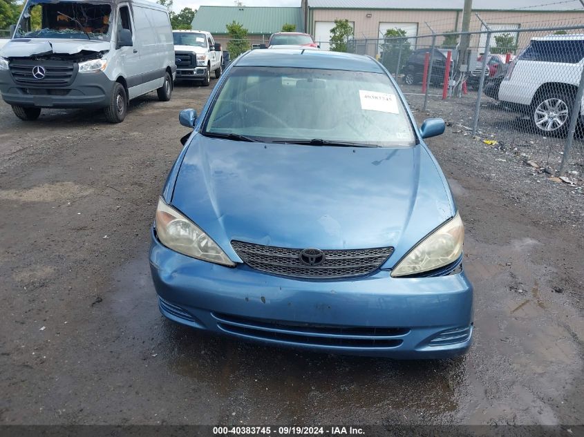 2003 Toyota Camry Le VIN: 4T1BE32K03U246212 Lot: 40383745