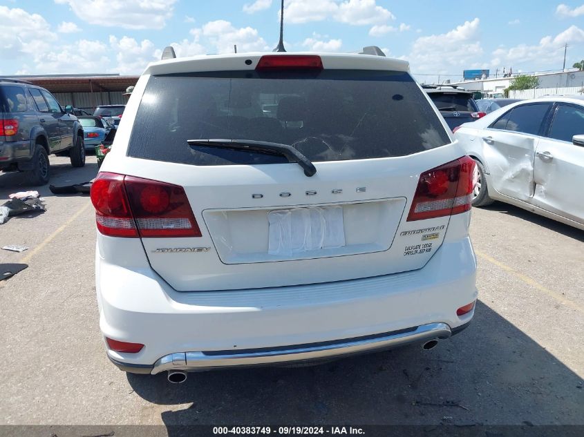 2017 Dodge Journey Crossroad Plus VIN: 3C4PDCGG5HT537386 Lot: 40383749