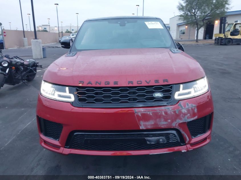 2020 Land Rover Range Rover Sport Hst Mhev VIN: SALWS2RU0LA708214 Lot: 40383751