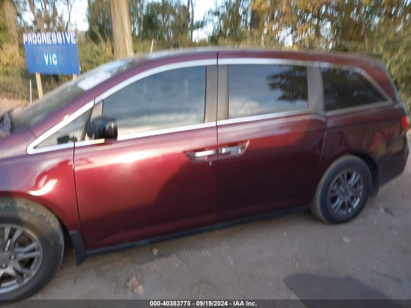 2013 Honda Odyssey Ex-L VIN: 5FNRL5H66DB053202 Lot: 40383775