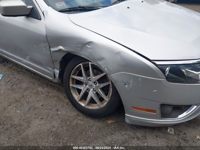 2012 Ford Fusion Sel VIN: 3FAHP0JA0CR308513 Lot: 40383782