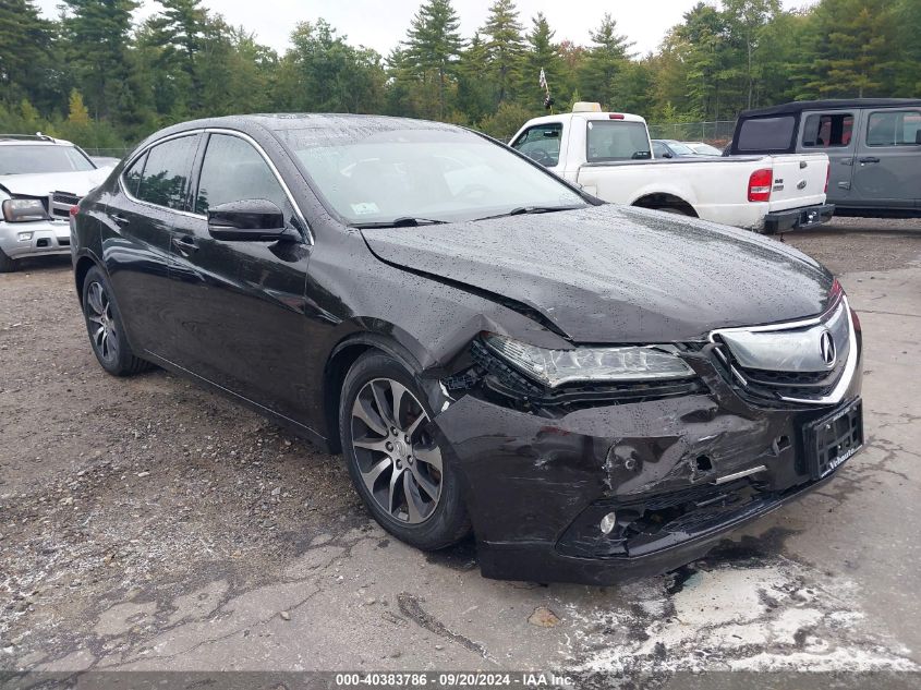 2017 Acura Tlx Advance Package VIN: 19UUB3F75HA003484 Lot: 40383786