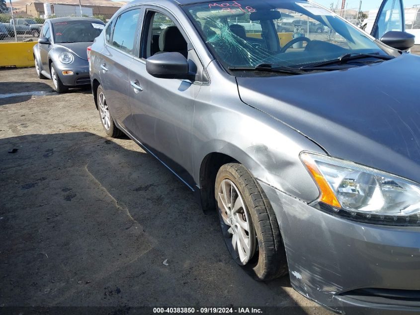 2015 Nissan Sentra Sv VIN: 3N1AB7AP8FY337245 Lot: 40383850