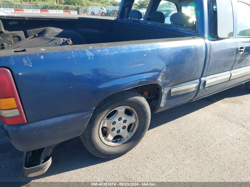 2000 Chevrolet Silverado 1500 Ls VIN: 2GCEC19T3Y1266077 Lot: 40383874