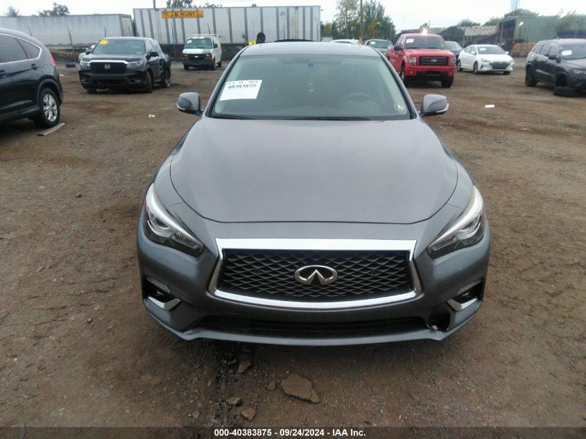 2018 Infiniti Q50 Luxe/Sport VIN: JN1EV7AR3JM431216 Lot: 40383875