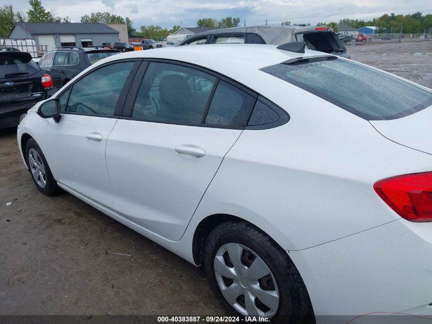 2017 Chevrolet Cruze Ls Auto VIN: 1G1BC5SM2H7194698 Lot: 40383887