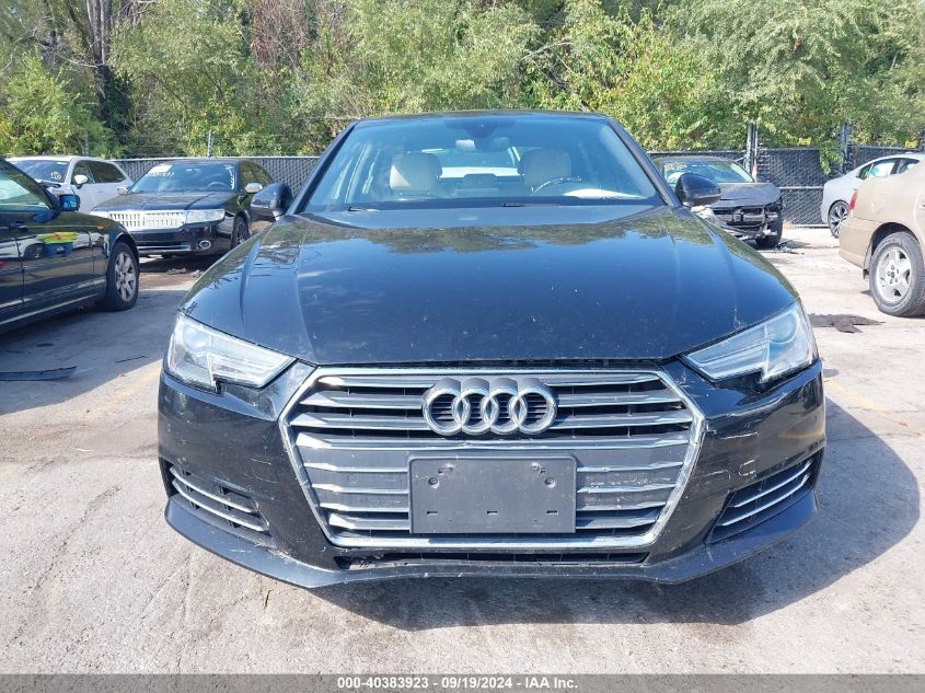 2017 Audi A4 2.0T Premium VIN: WAUGNAF45HN014181 Lot: 40383923