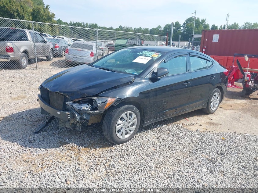 VIN KMHD74LF8JU557006 2018 HYUNDAI ELANTRA SE