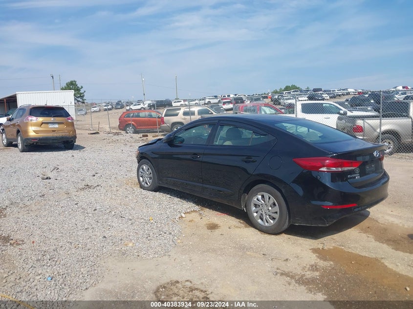 VIN KMHD74LF8JU557006 2018 HYUNDAI ELANTRA SE