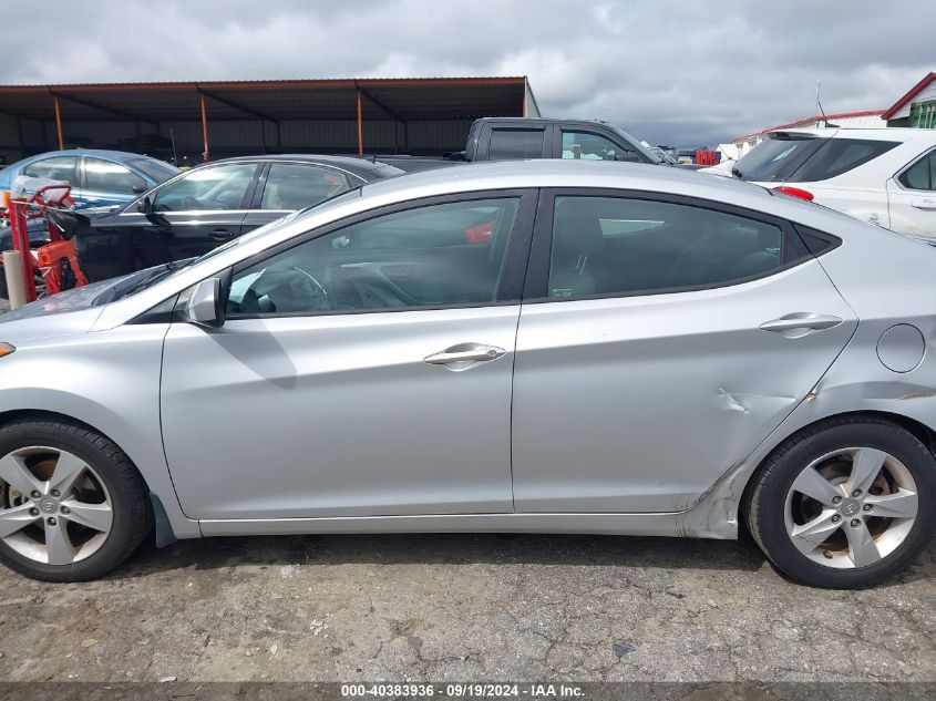 2013 Hyundai Elantra Gls VIN: 5NPDH4AE2DH419097 Lot: 40383936