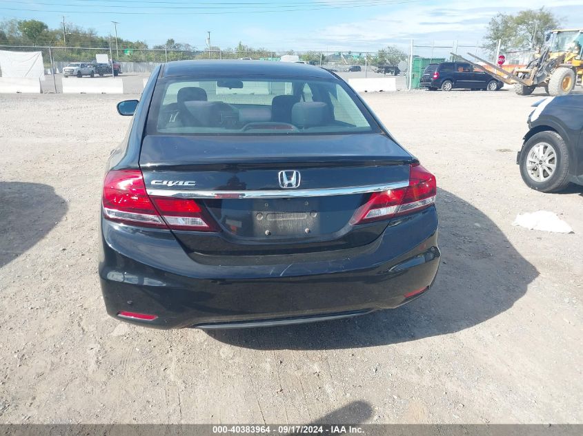 2015 Honda Civic Lx VIN: 19XFB2F54FE079479 Lot: 40383964