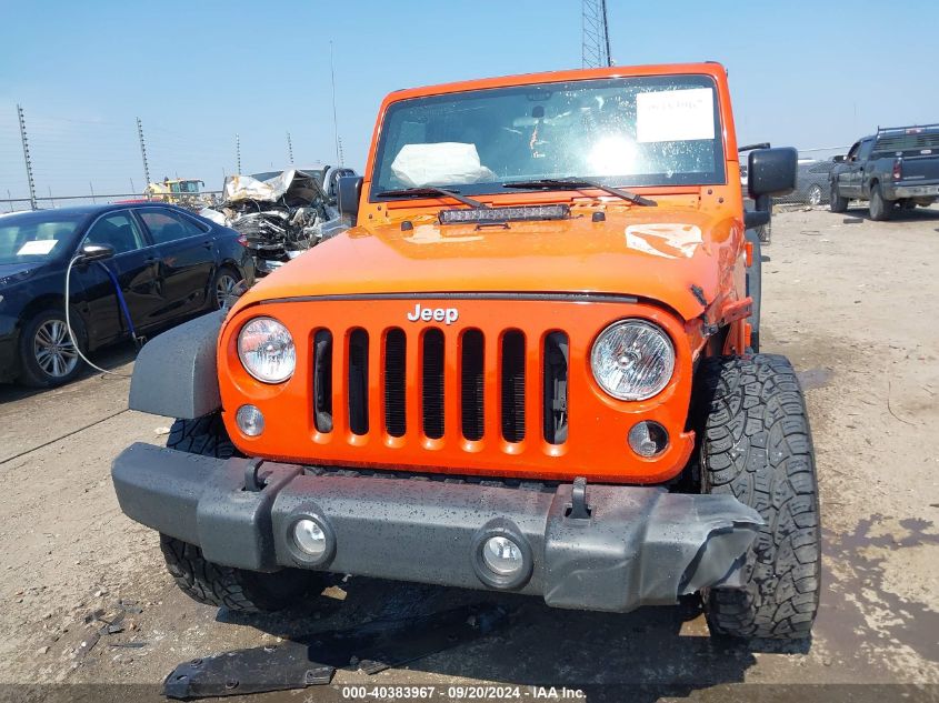 2015 Jeep Wrangler Sport VIN: 1C4AJWAG3FL645510 Lot: 40383967