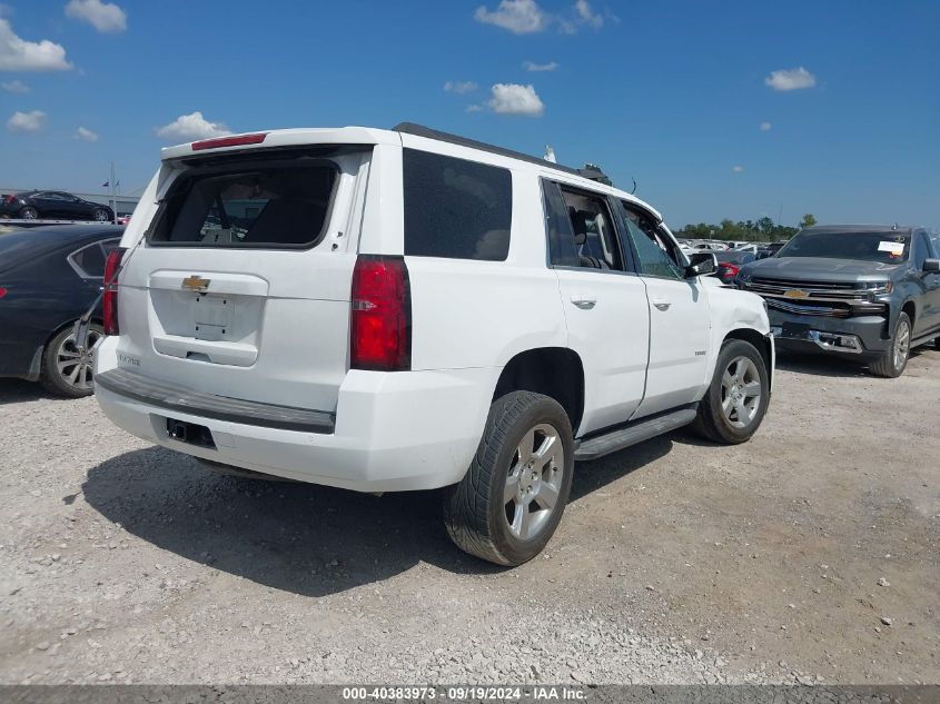 VIN 1GNSCAKC9LR309387 2020 CHEVROLET TAHOE no.4