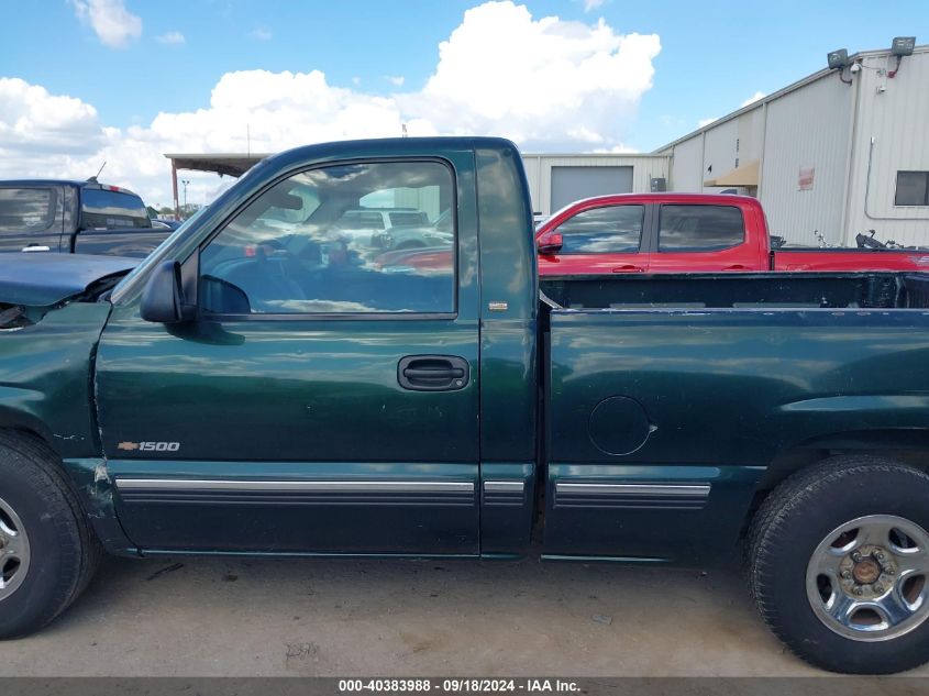 2001 Chevrolet Silverado 1500 VIN: 1GCEC14W11Z162041 Lot: 40383988