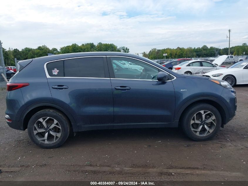 2020 Kia Sportage Lx VIN: KNDPMCAC0L7738390 Lot: 40384007