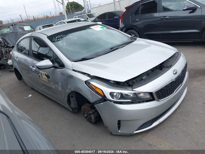 2018 Kia Forte Lx VIN: 3KPFL4A70JE255664 Lot: 40384017