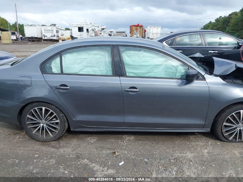 2016 Volkswagen Jetta Sport VIN: 3VWD17AJ6GM249258 Lot: 40384018