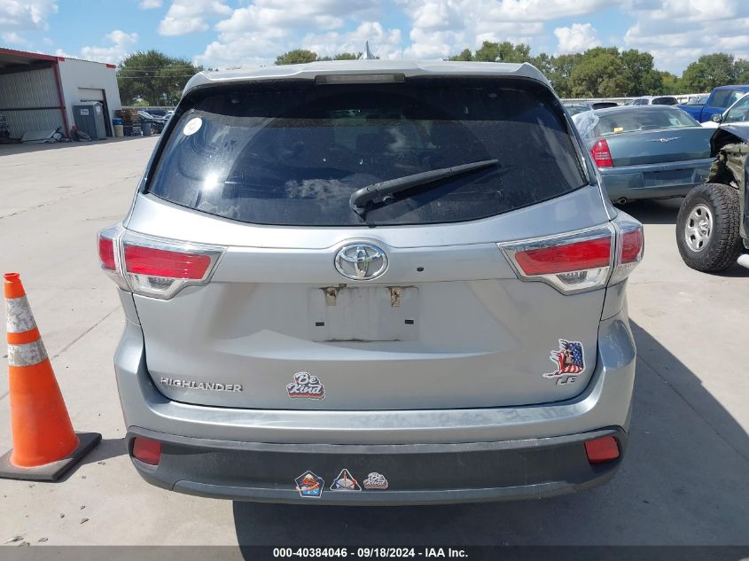 5TDZKRFH2GS141243 2016 TOYOTA HIGHLANDER - Image 16