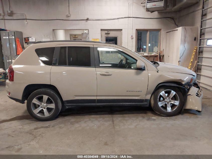 1C4NJCEB2HD141249 2017 Jeep Compass High Altitude Fwd