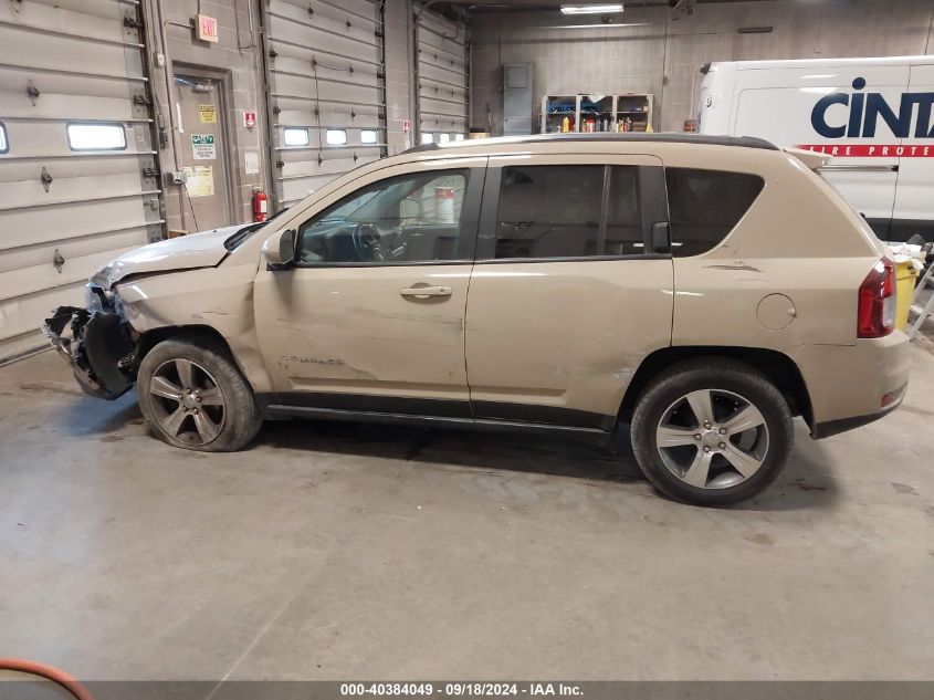 1C4NJCEB2HD141249 2017 Jeep Compass High Altitude Fwd