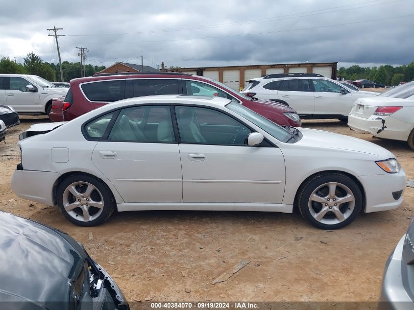 2009 Subaru Legacy 2.5I VIN: 4S3BL616097232480 Lot: 40384070