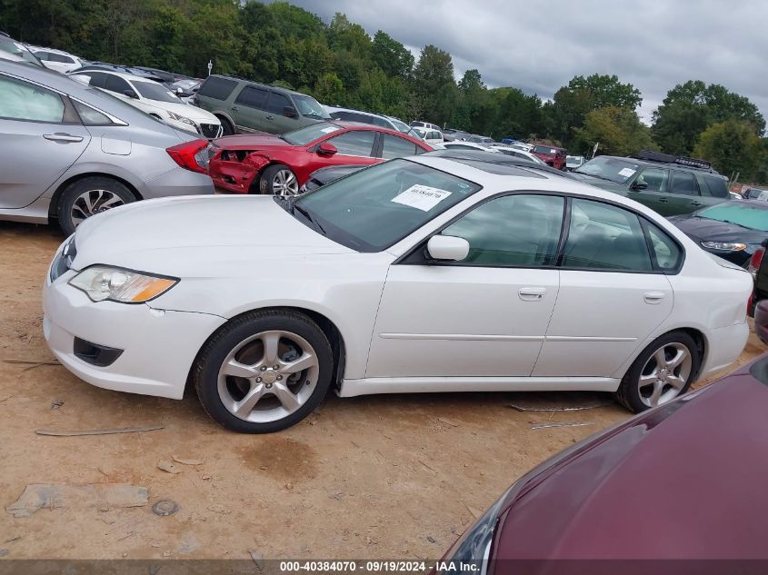 2009 Subaru Legacy 2.5I VIN: 4S3BL616097232480 Lot: 40384070