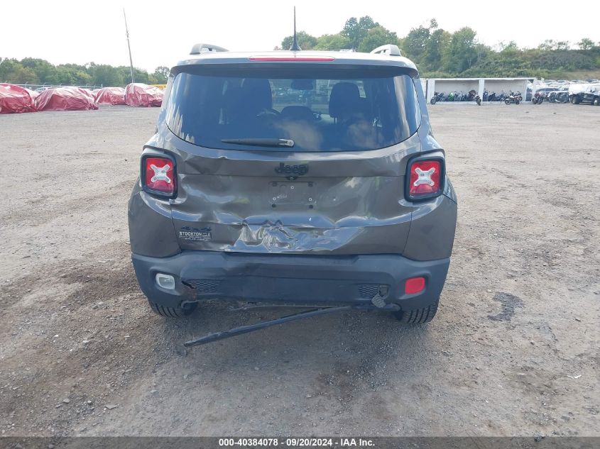 2016 Jeep Renegade Justice VIN: ZACCJBBT0GPD63769 Lot: 40384078