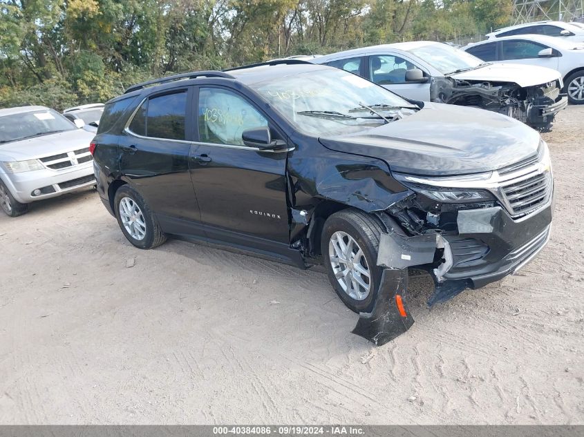 2022 CHEVROLET EQUINOX FWD LT - 3GNAXKEV4NL281916