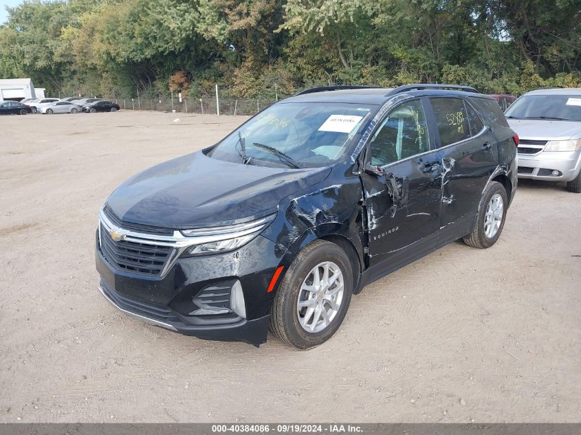 2022 CHEVROLET EQUINOX FWD LT - 3GNAXKEV4NL281916