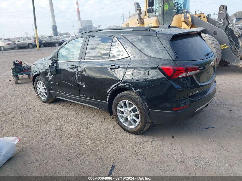 2022 CHEVROLET EQUINOX FWD LT - 3GNAXKEV4NL281916