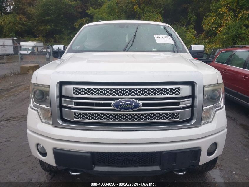 2013 Ford F-150 Platinum VIN: 1FTFW1ET2DFC61019 Lot: 40384096